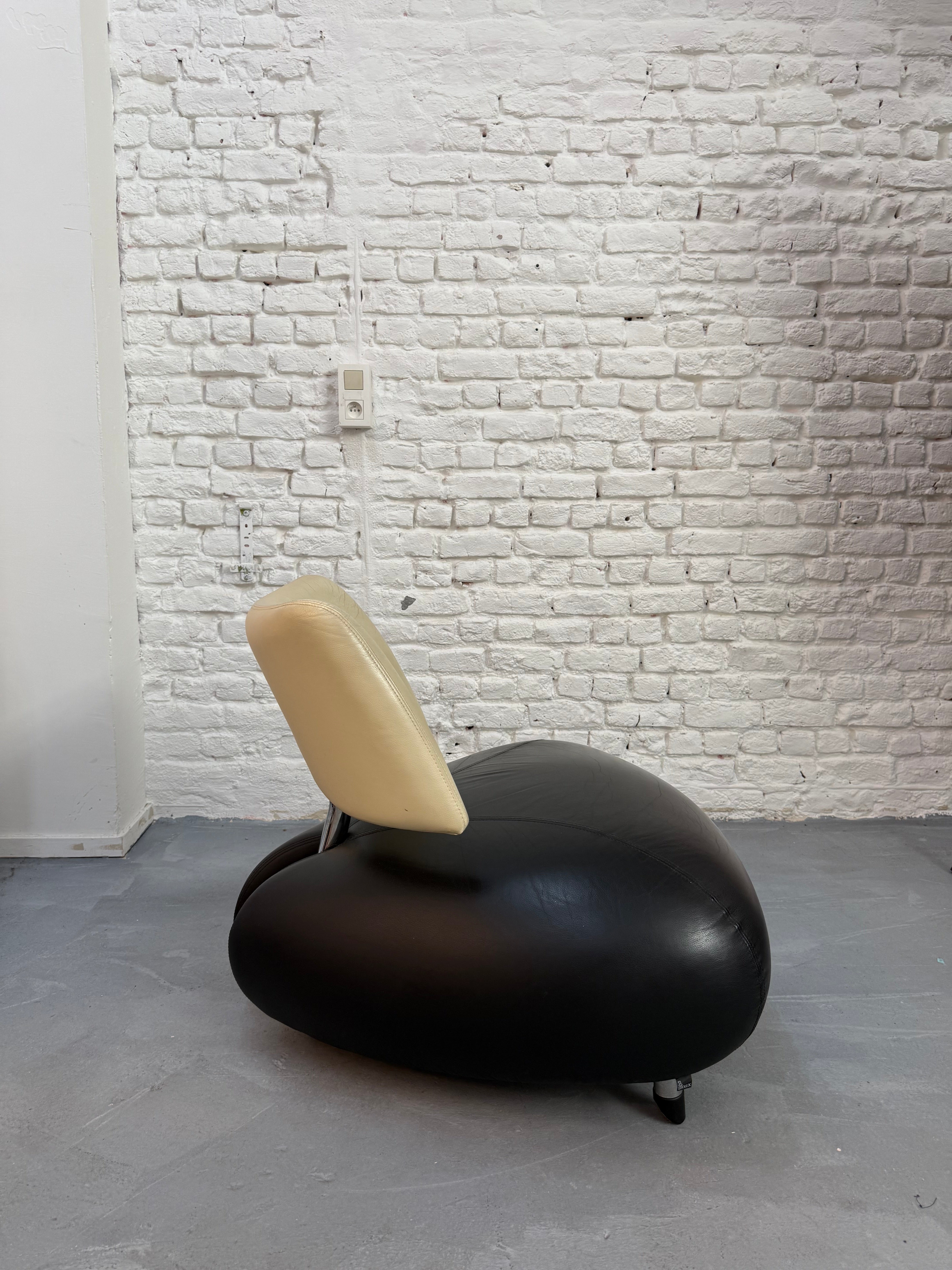 Fauteuil Leolux model Pallone