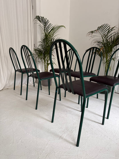 Chairs N. 222 by Robert Mallet-Stevens for Pallucco Italia, 1982, Set of 6