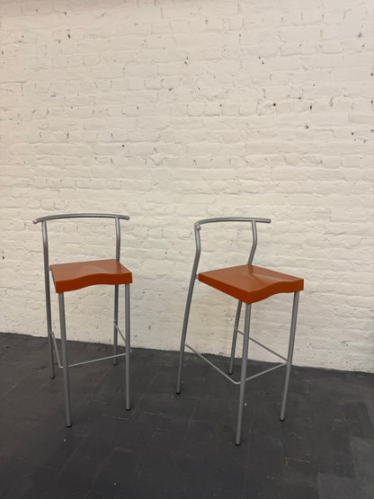 2 tabourets Kartell Hi Glob