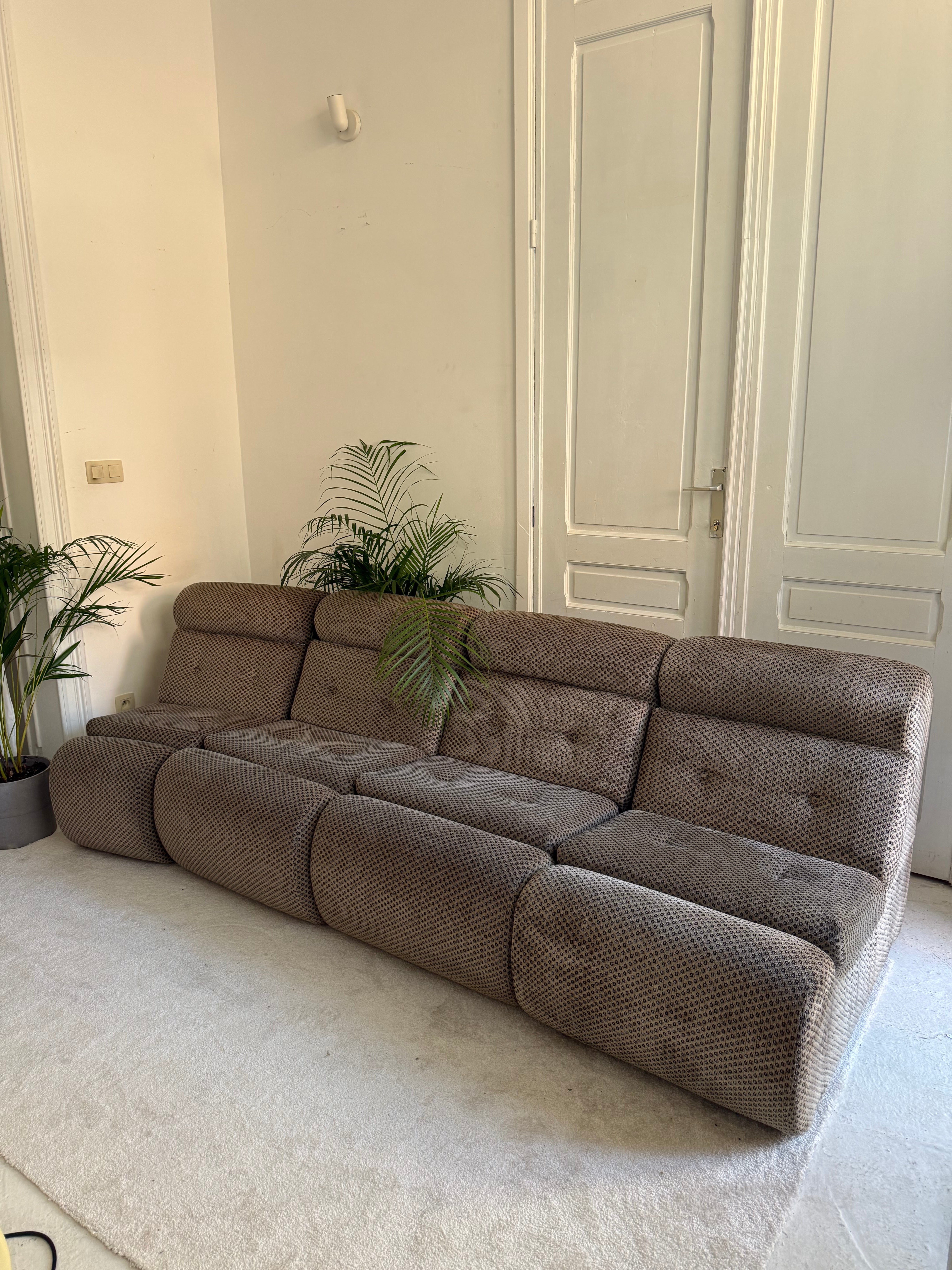 Fauteuil 1970 Module 4 éléments