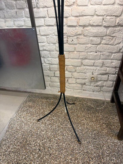 Lampe vintage à 6 branches 1960
