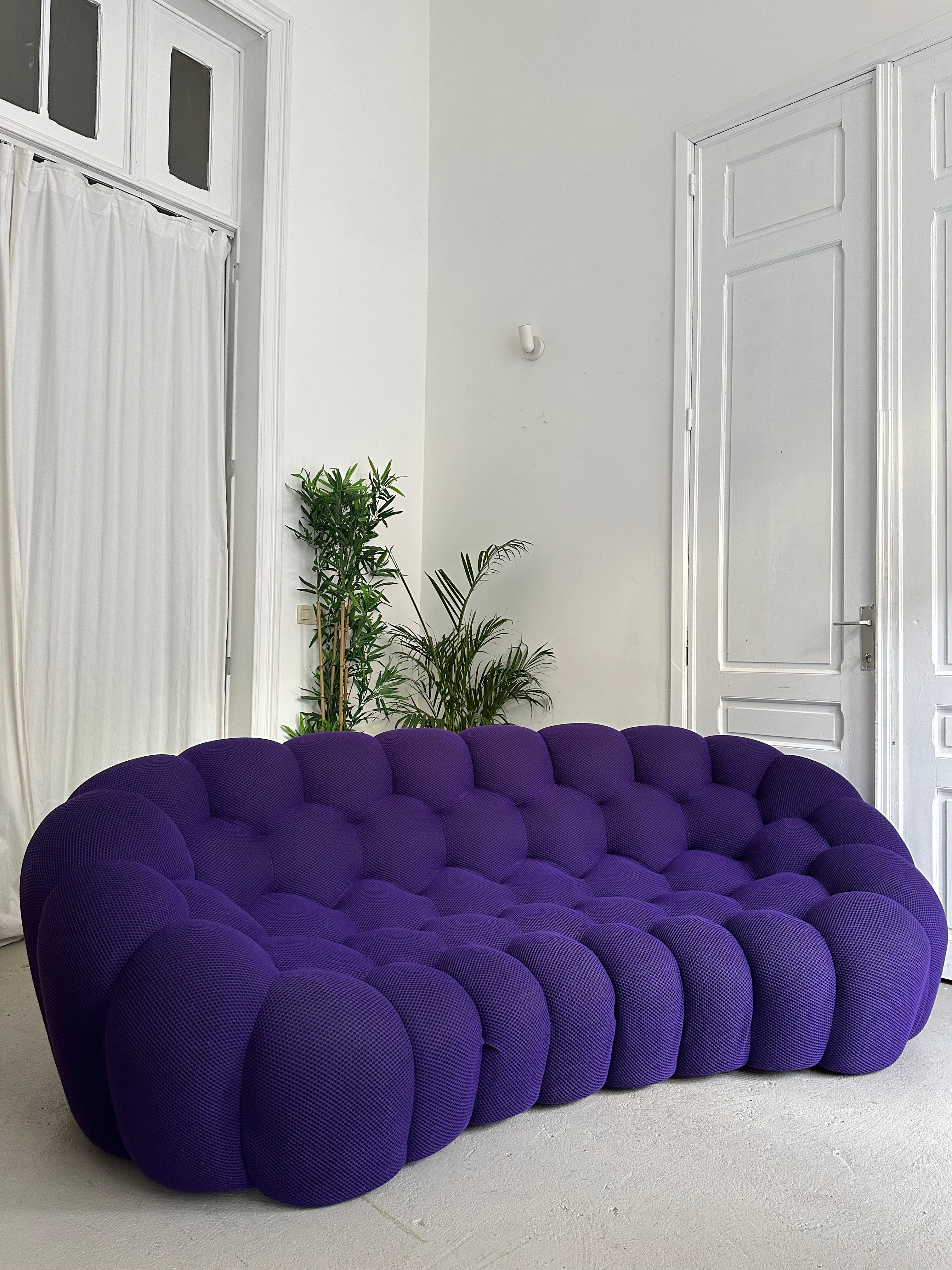 fauteuil Bubble Mauve
