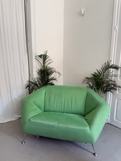 Fauteuil 2 places en velours