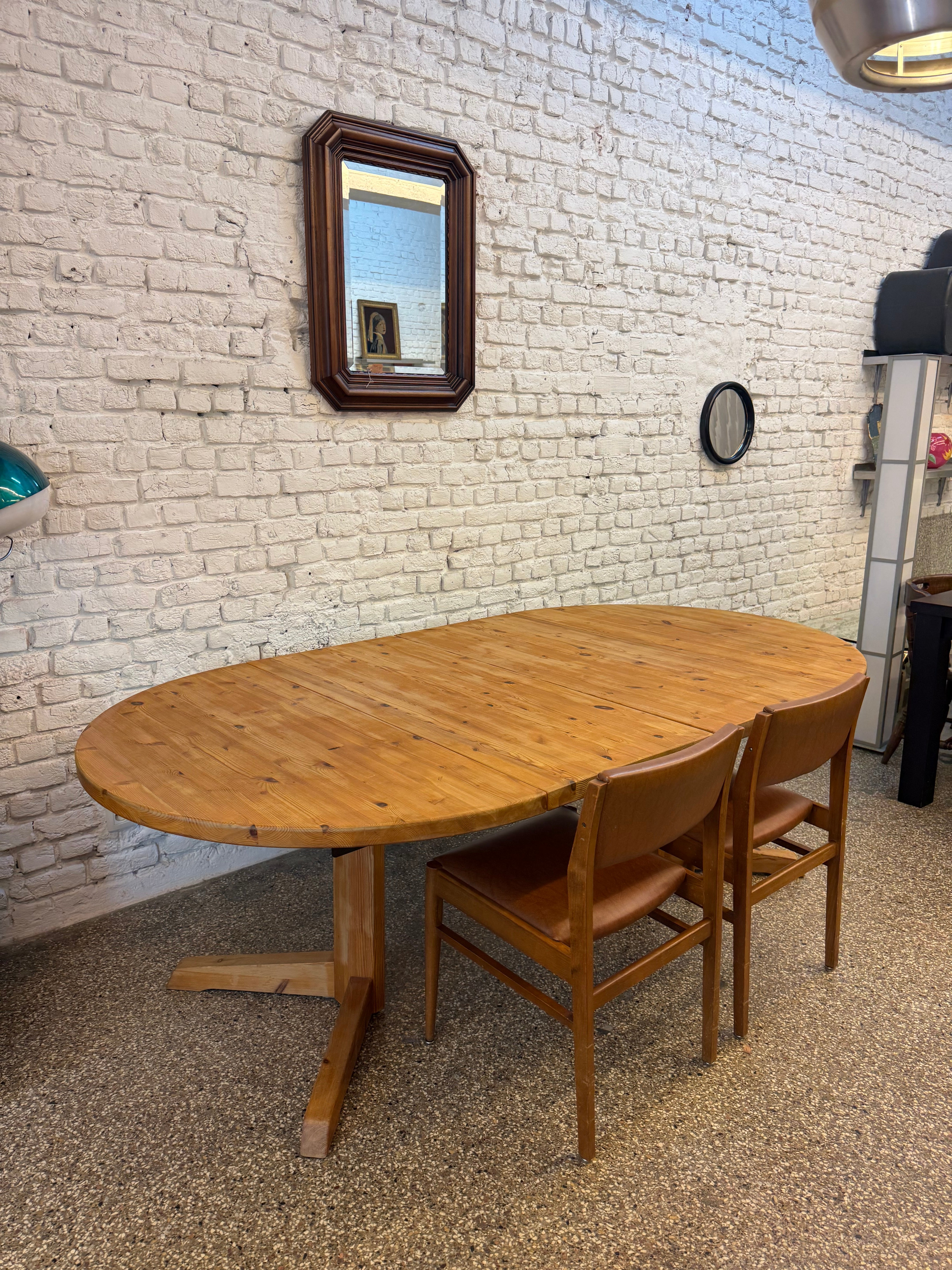 Table scandinave extensible 1970
