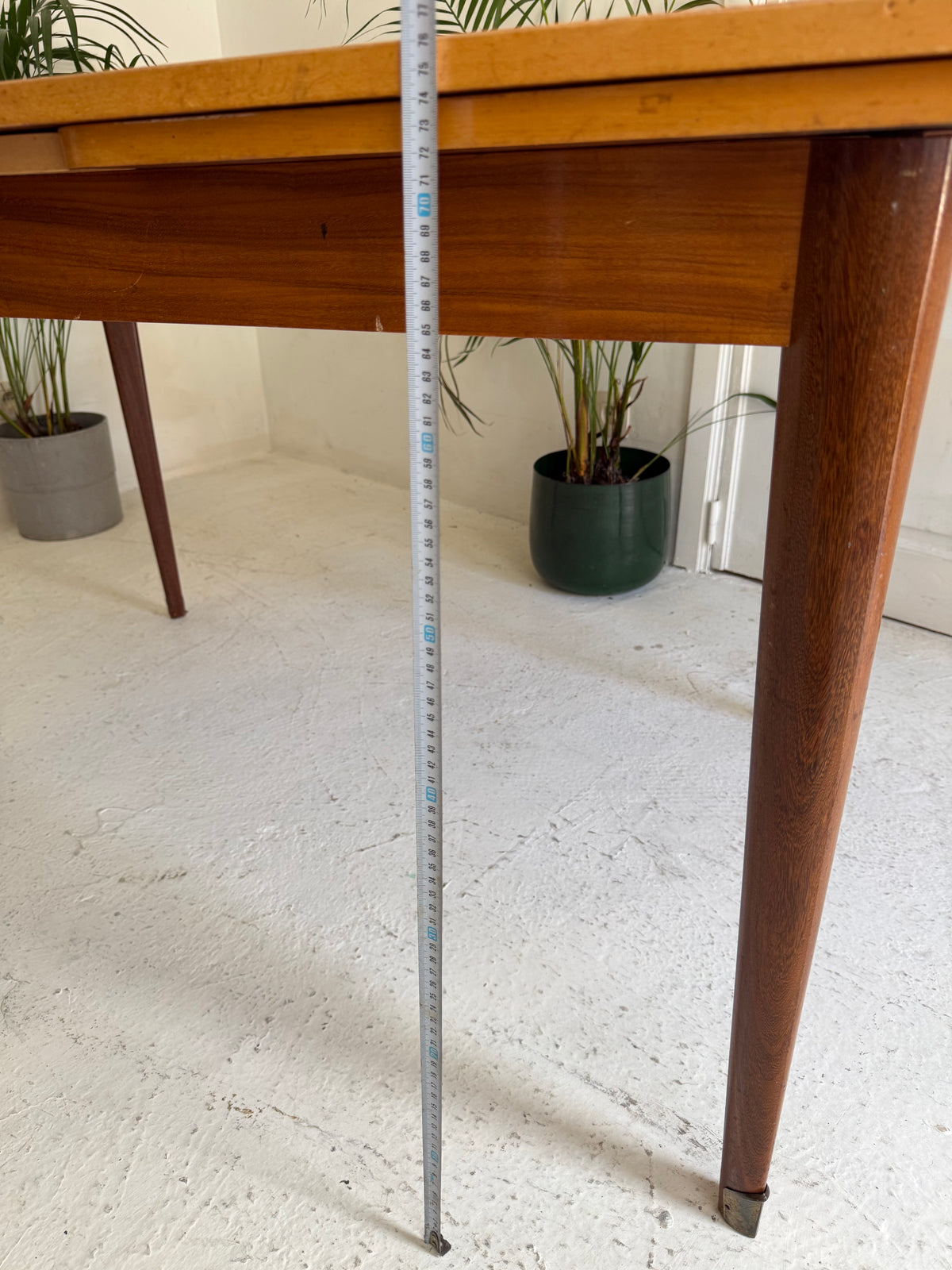 Table vintage extensible Van Pelt 1970